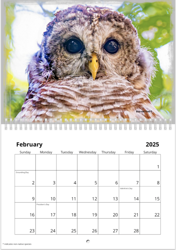 Oaks Bottom 2025 Calendar - Image 3